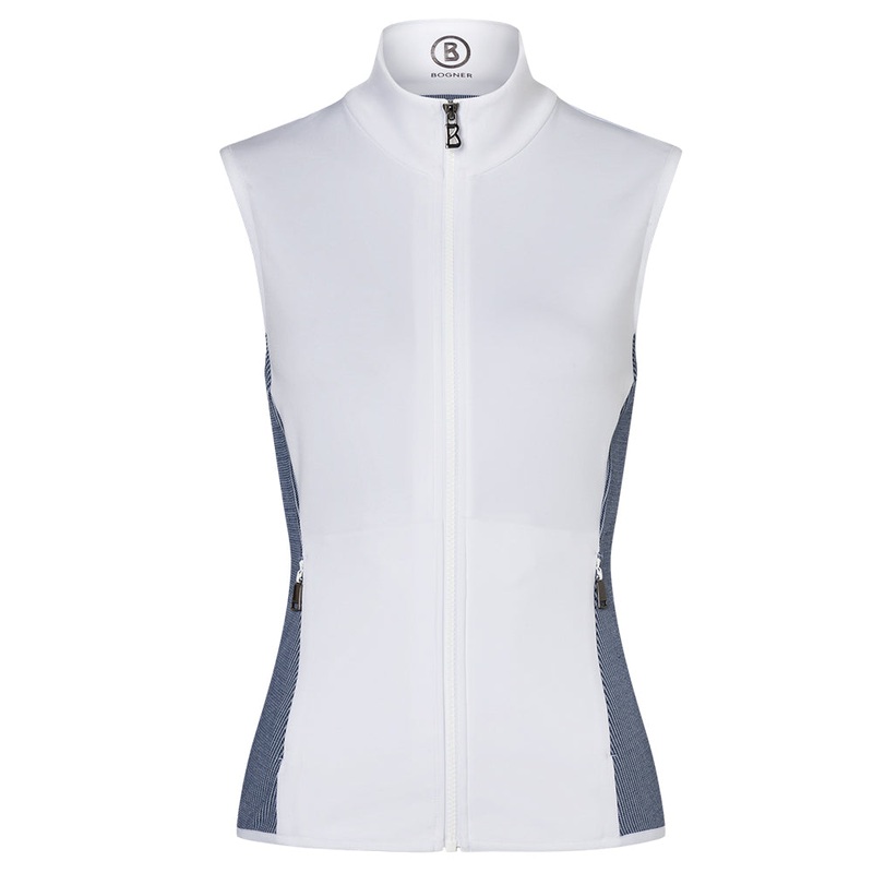 Bogner Wanya Sleeveless Golf Polo Navy – SS22 Women
