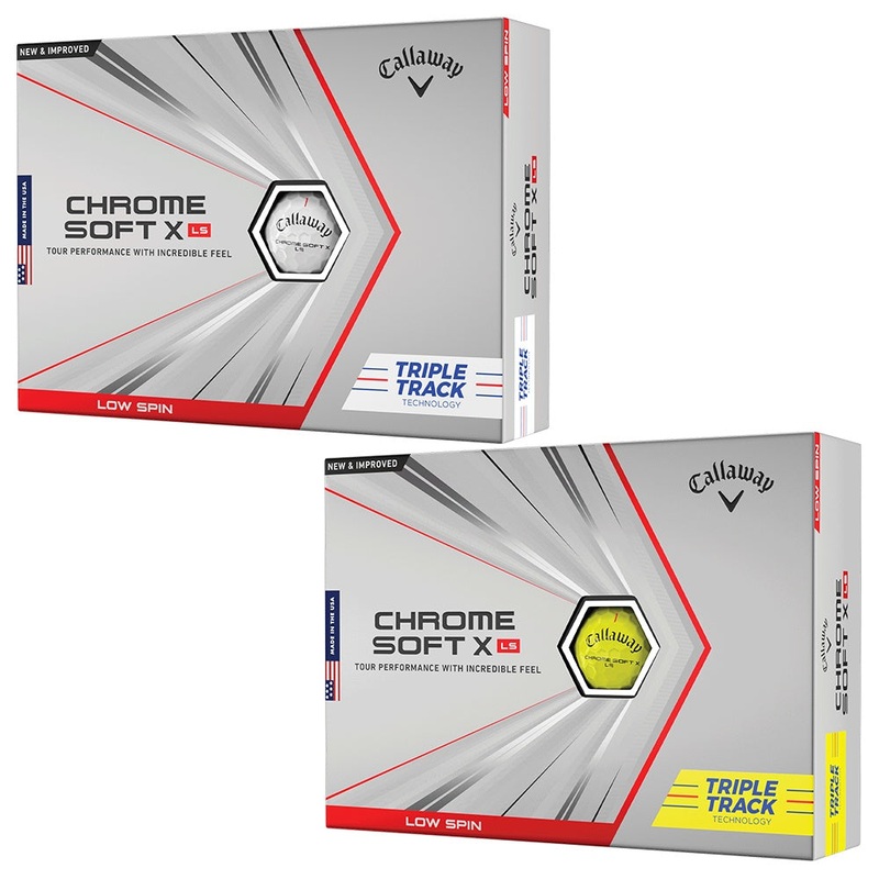 Callaway Chrome Soft X LS Triple Track Golf Balls (Prior Generation)