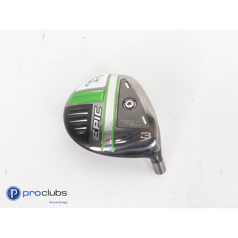 Callaway Epic Speed 15*- 3 Wood – Head Only – R/H 296987
