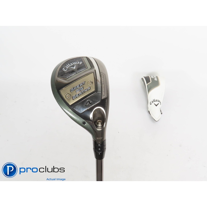 Callaway 23′ Great Big Bertha 20* 4 Hybrid w/HC – Helium 60i F2 Senior – 419526