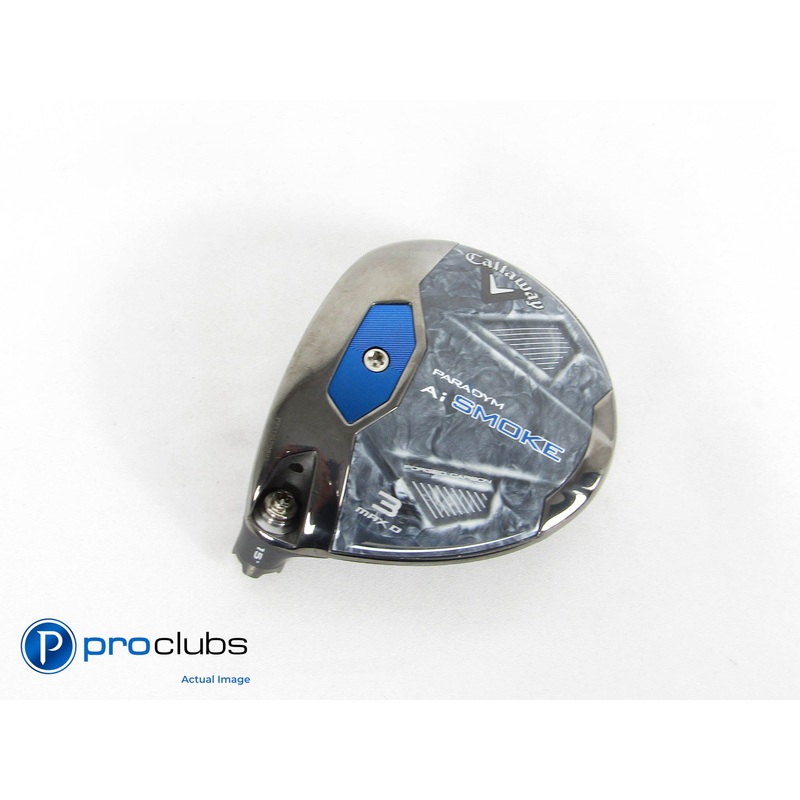 Excellent! Left-Handed Callaway PARADYM Ai Smoke MAX D 15* 3 Wood 430928