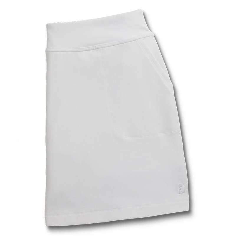 FootJoy Knit Golf Skort White – SS22 Women