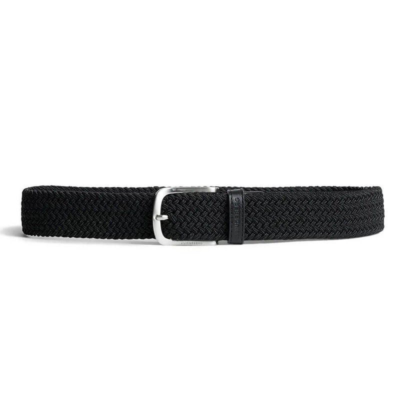 J.Lindeberg Bernhard Golf Belt Black – SS25 Men