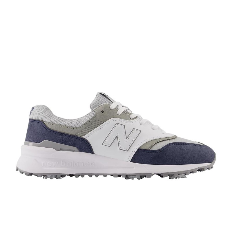 New Balance Men’s 997 Golf Shoes – White/Navy