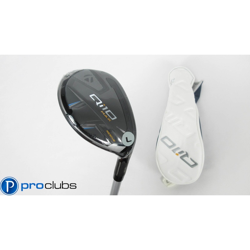 NEW LADIES TAYLORMADE Qi10 MAX RESCUE 23* #4 HYBRID w/HEADCOVER #413605