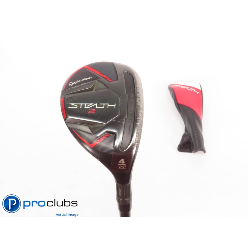 TaylorMade STEALTH 2 22* 4 Hybrid w/HC – KBS Prototype 75g Stiff Flex – 438427