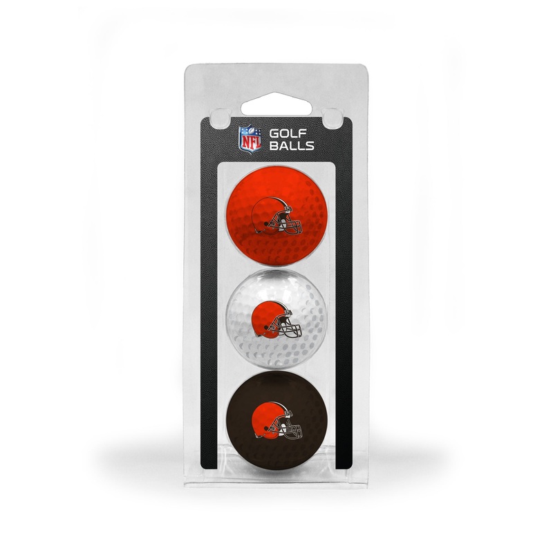 Team Golf CLE Browns Golf Balls