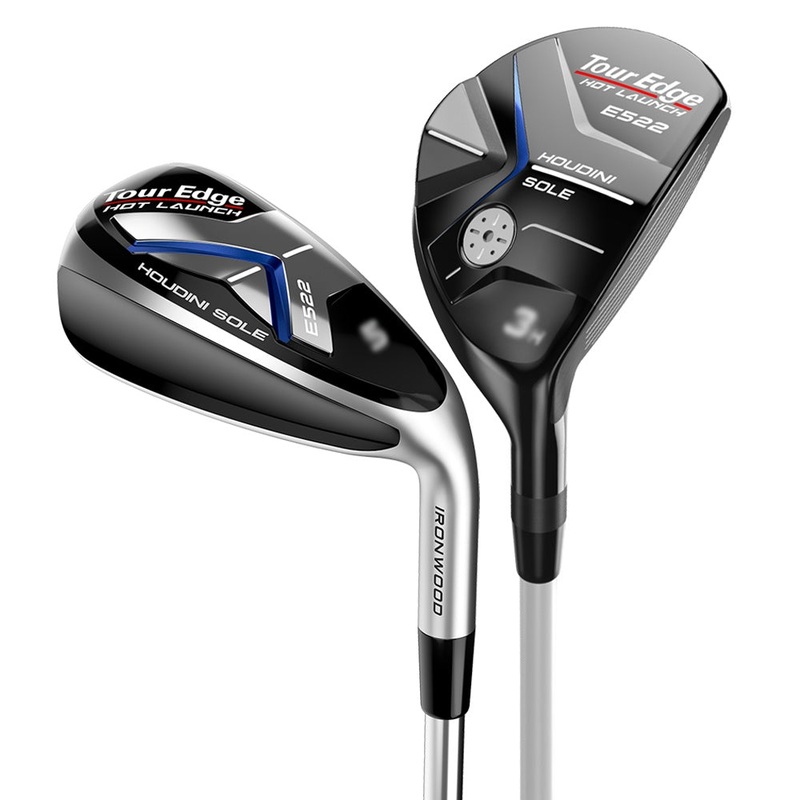 Tour Edge Hot Launch E522 Hybrid Iron Set – 21 Men