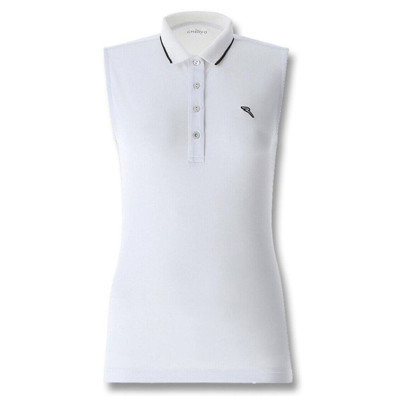 Chervo Ajvar Golf Polo Optic White – SU21 Women