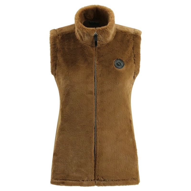 Chervo Paprica Golf Vest Brown – FW24 Women
