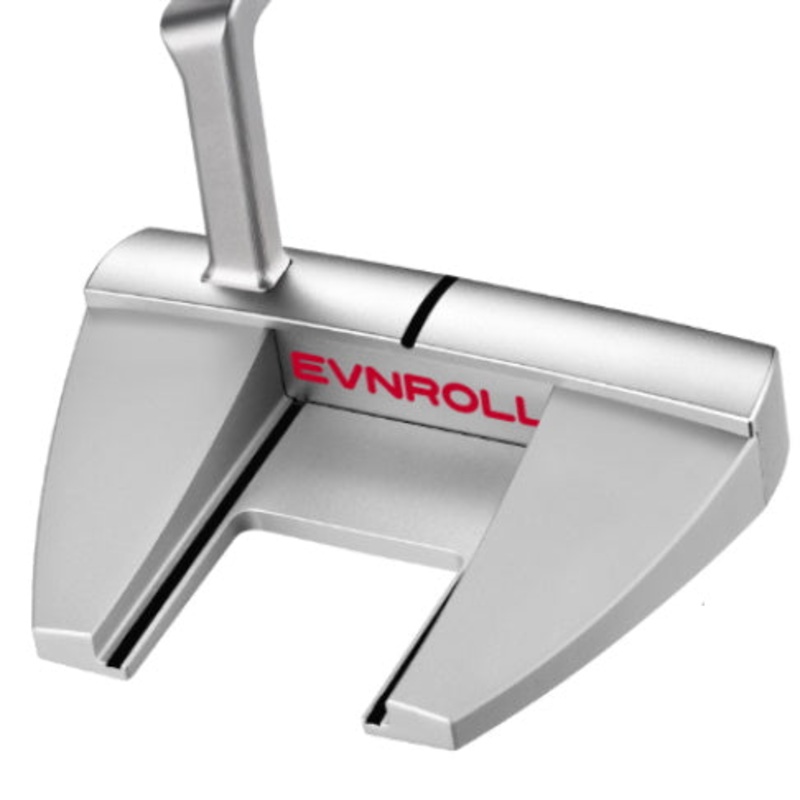 Evnroll EV5.2 Satin Short Plumber Mallet Putter 35″ Right Hand TourTac Grip