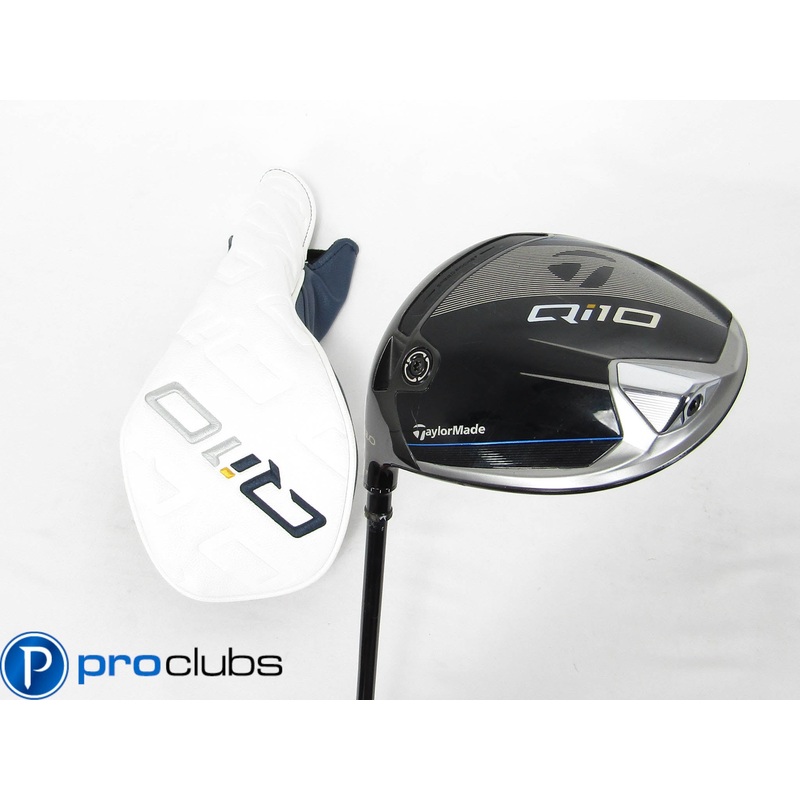 Left Handed TAYLORMADE Qi10 9* DRIVER Fujikura Air Speeder Senior w/ HEADCOVER