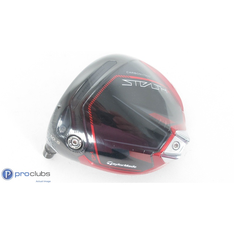 New! Left Handed TaylorMade Stealth2 HD 10.5* Driver -Head Only w/Adaptor-366940