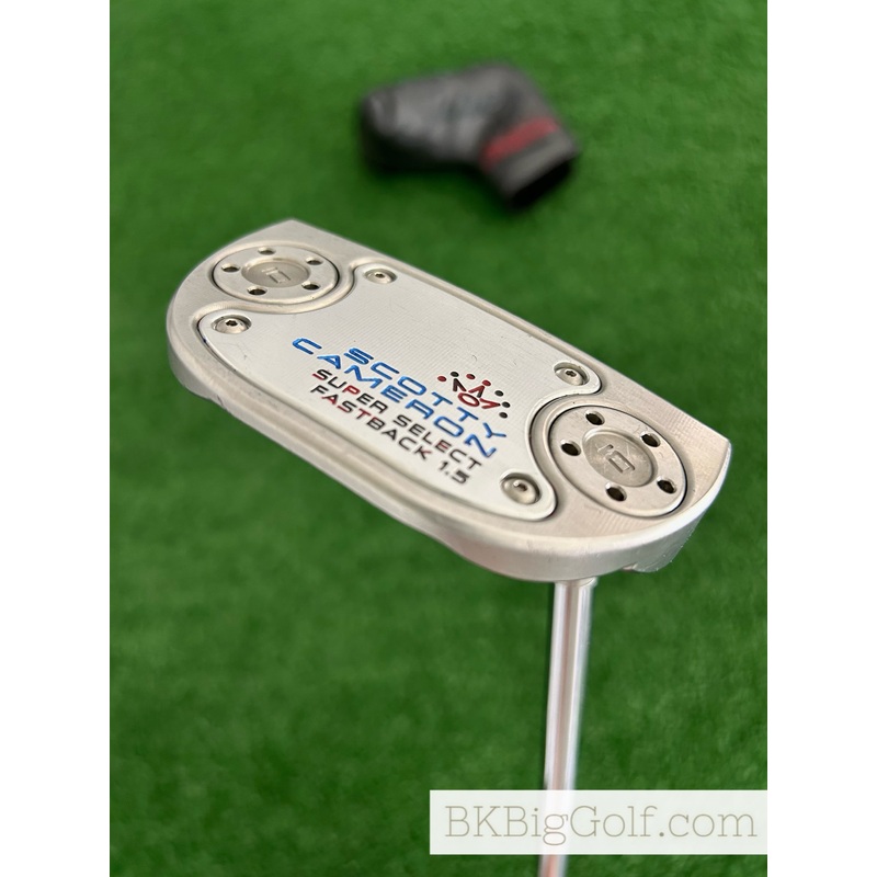 Titleist Scotty Cameron Super Select Custom Fastback 1.5 34.5 Putter w Headcover