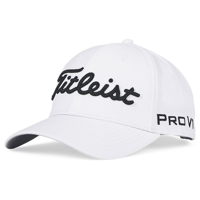 Titleist Tour Performance Golf Cap – White/Black