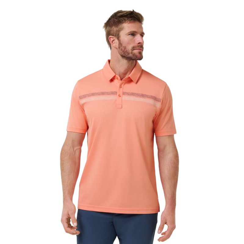 TravisMathew Men’s Roaming Routes Polo 25