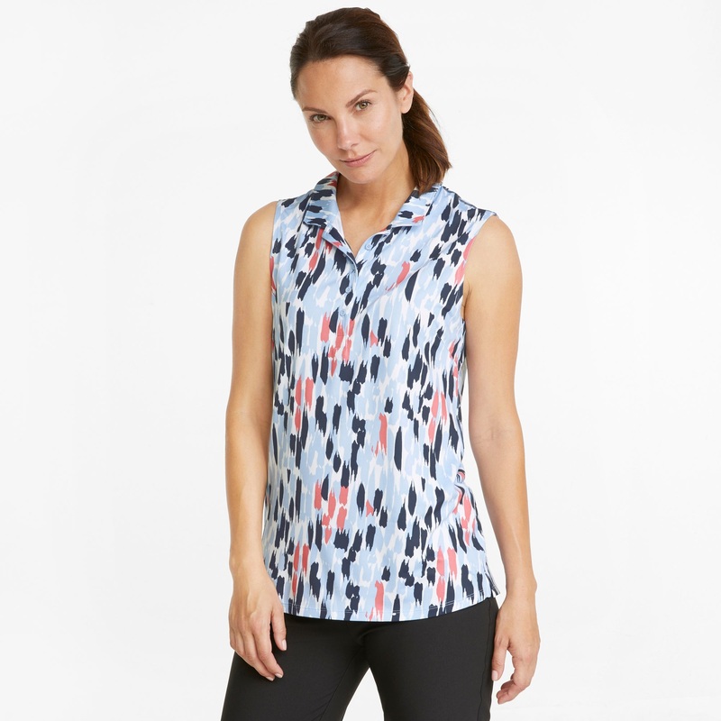 Women’s CLOUDSPUN Three Brush Sleeveless Golf Polo