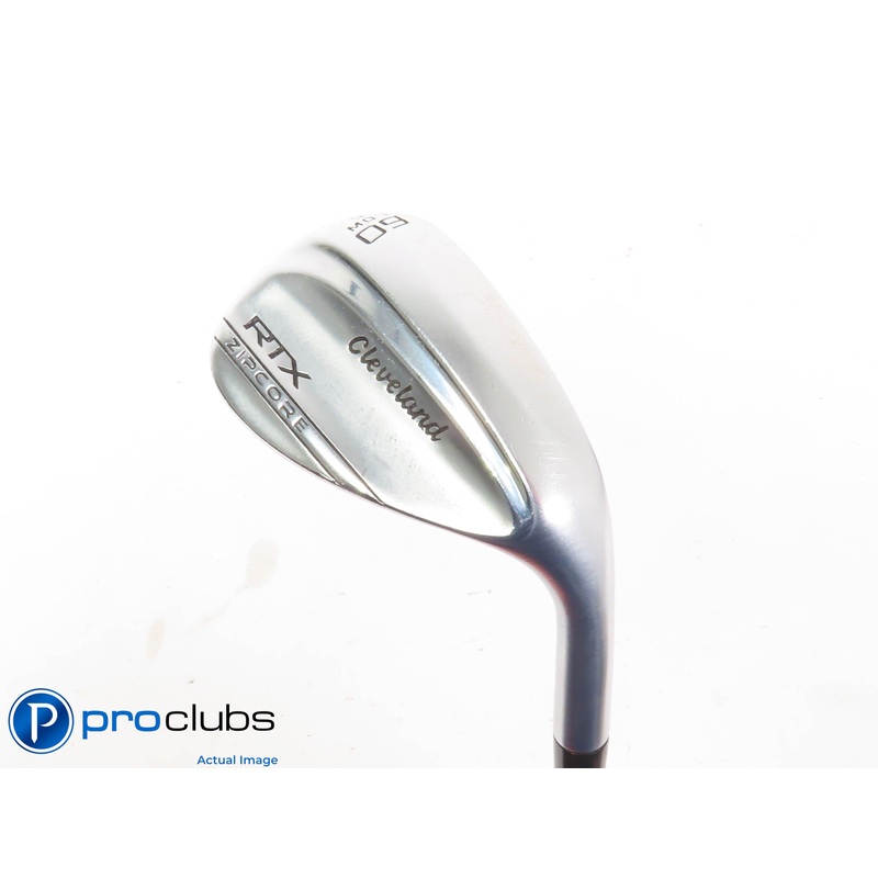 Cleveland RTX ZipCore 60*(6*) Wedge LOW-Grind – DG Tour Issue Spinner – 436046