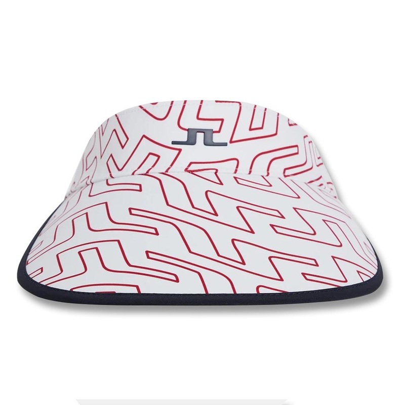 J.Lindeberg Alba Print Big FW Golf Visor 2022 Women
