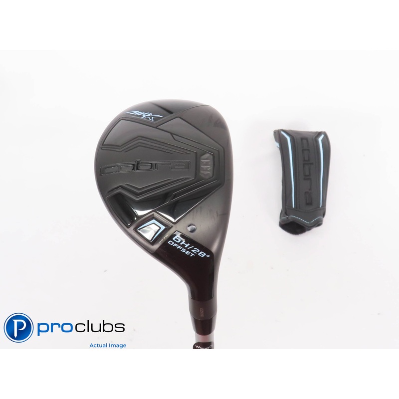 Ladies Cobra AIR-X2 Offset 28* 6 Hybrid w/HC – Cobra Ultralite 45 Ladies #441074