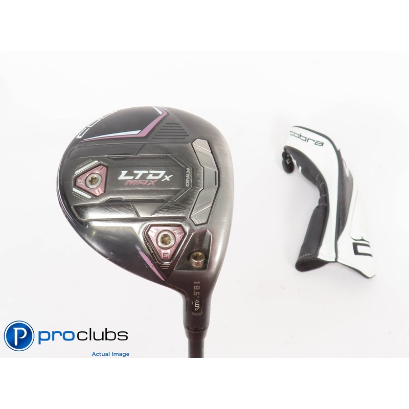 Ladies Cobra KING LTDx MAX 18.5* 3 Wood w/HC – UST Helium 4F1 Ladies Flex 440301