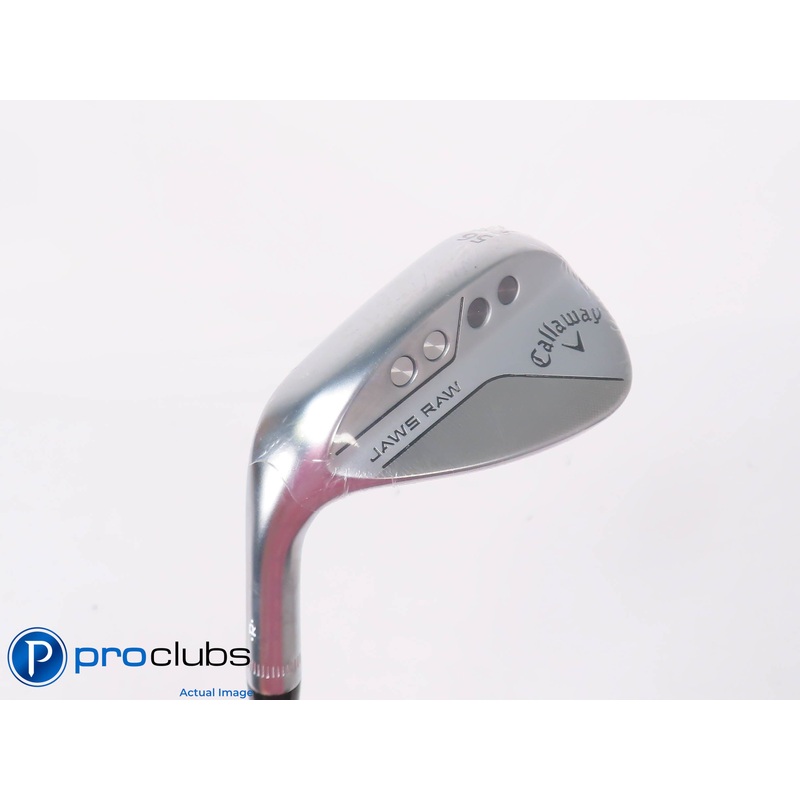 New! Left Handed Callaway Jaws Raw S-Grind 56*(10*) Wedge -Elevate X-Flex 447639