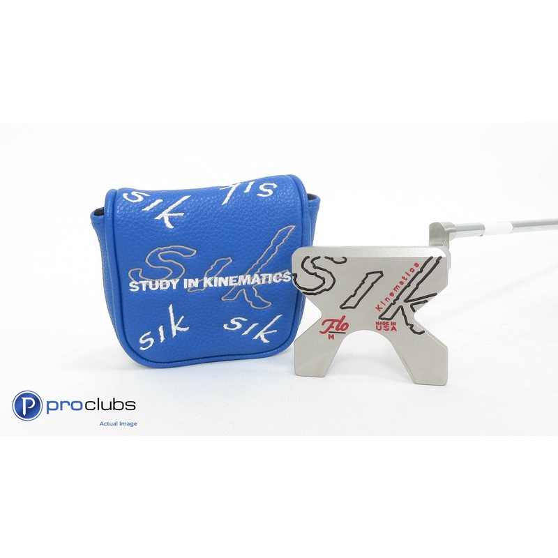 New! SIK Flo M Series Plumbers Neck 35″ Putter w/ HC (Flange Line) – 368011