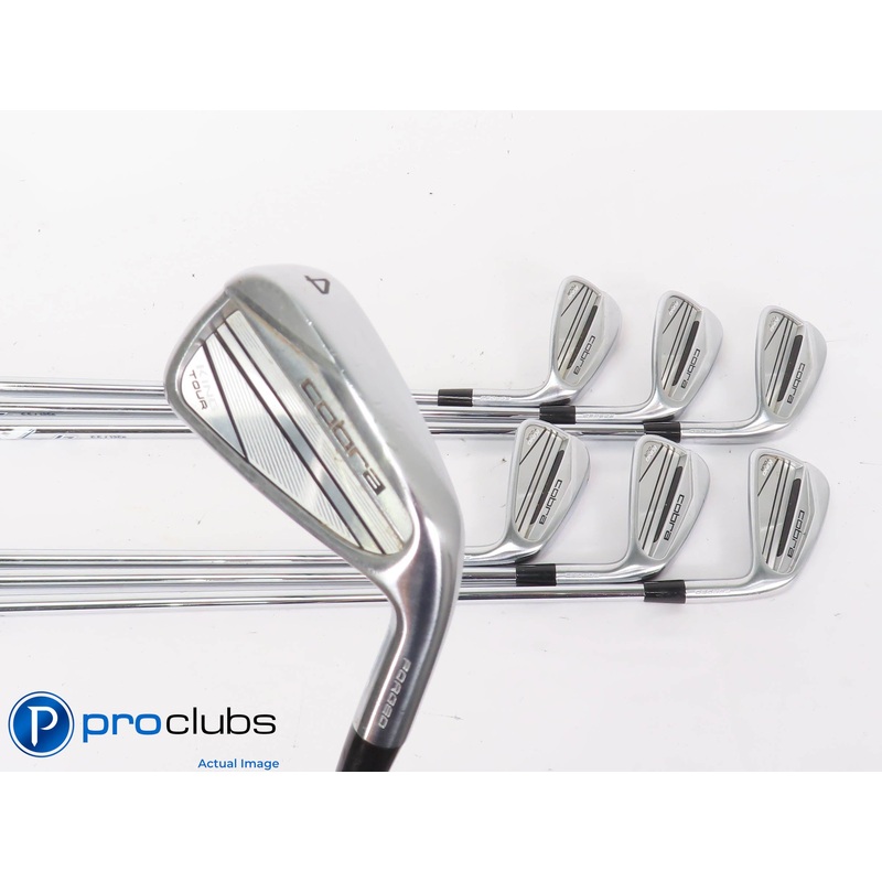 Nice Cobra ’23 KING TOUR 4-PW IRON SET – Project X LZ X-Flex Steel -1/2″ 443220
