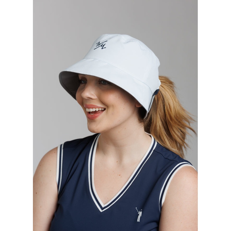 Women’s High Ponytail Tech Bucket Hat