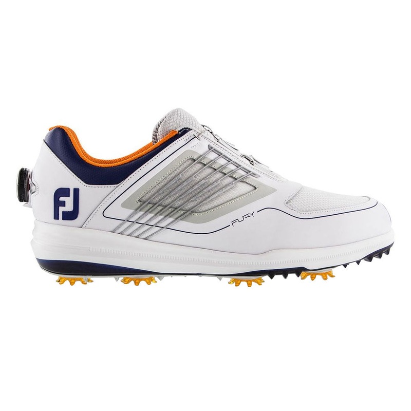 FootJoy FJ Fury BOA Golf Shoes Previous Season Style White/Gray/Navy – 19 Men