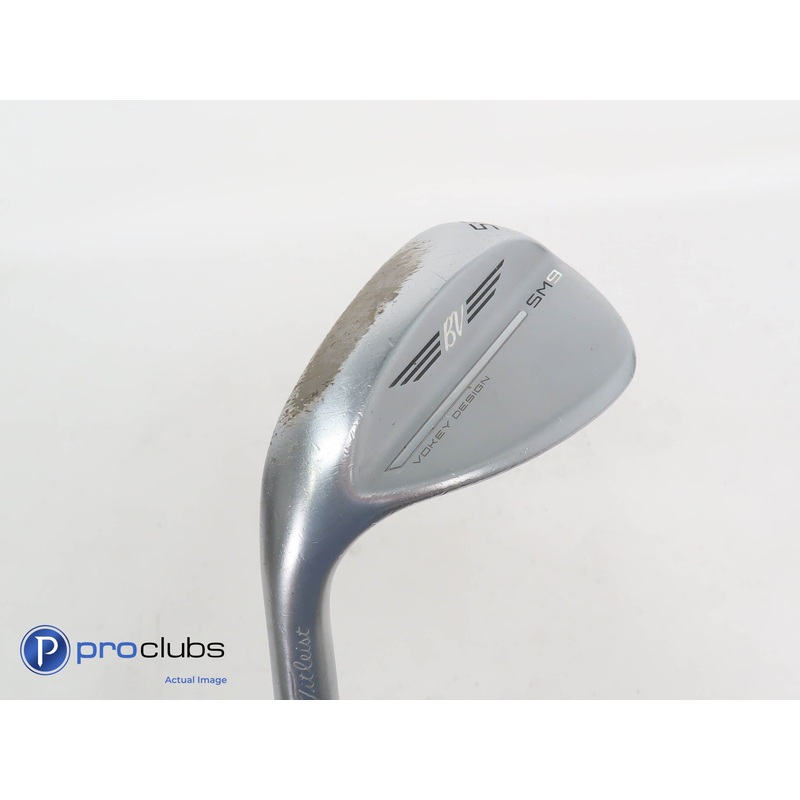 Left Handed Titleist Vokey SM9 Chrome D-Grind 56*(12*) Wedge – Wedge Flex 359206