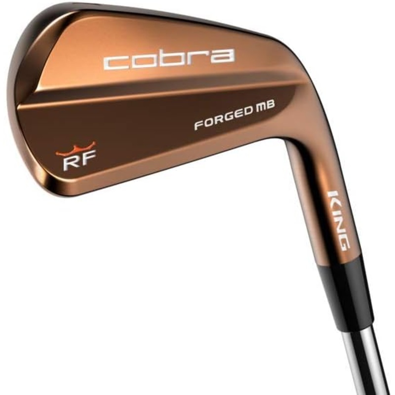 New Cobra Forged MB Copper RF Irons 4-Pw $ Taper 120 Stiff