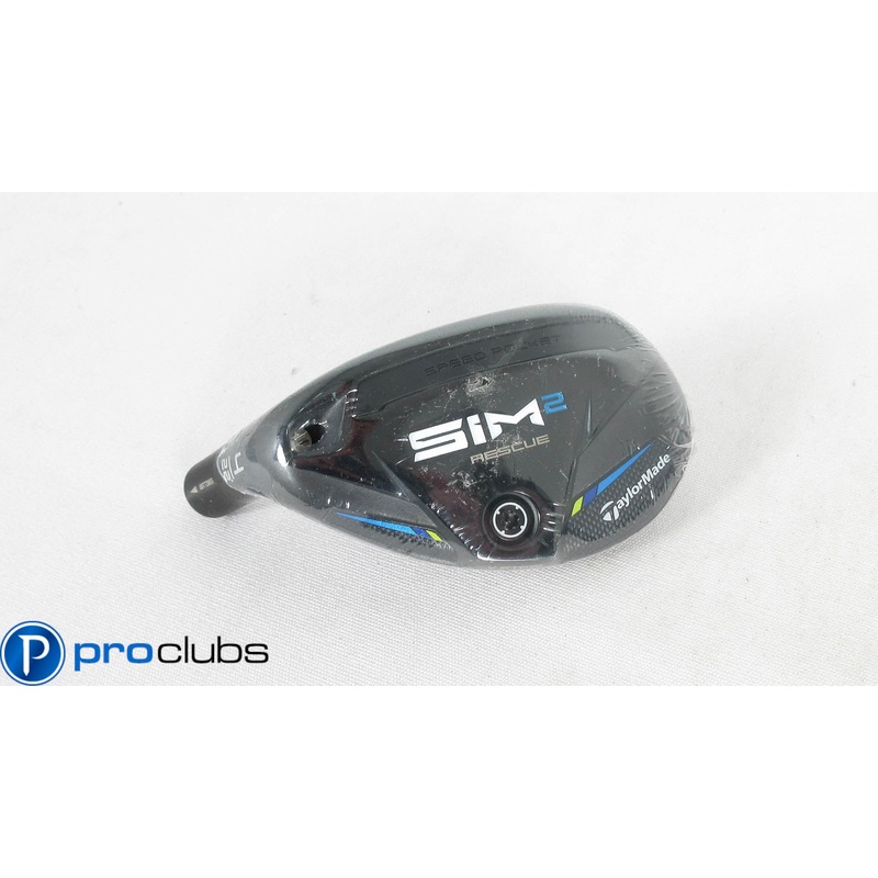 NEW! Left Hand TaylorMade SIM-2 22* – 4 Hybrid – Head Only – L/H 398345