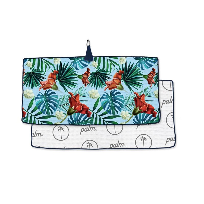 Palm Golf Bag Waffle Knit Towel – Barrels and Birdies