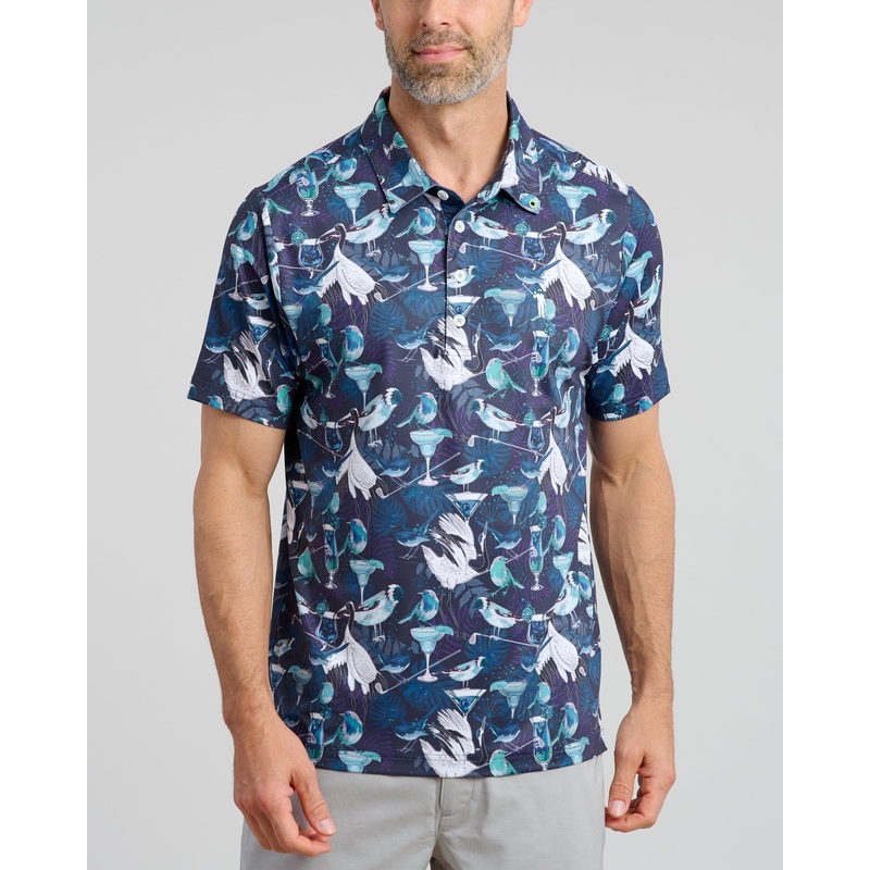 Birdie Booze Men’s Polo