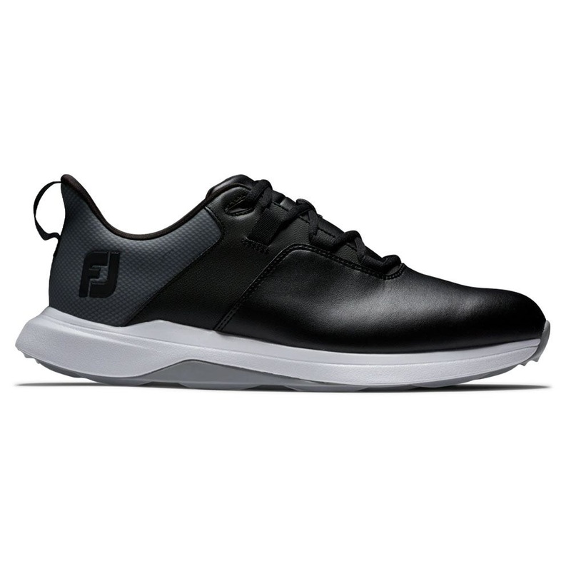 FootJoy ProLite Spikeless Golf Shoes Previous Season Style Black/Gray – 24 Men
