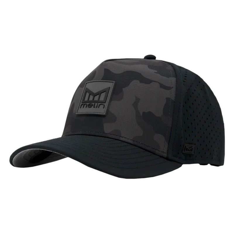 Melin Odyssey Stacked Hydro Golf Cap Black Camo – SU22 Men