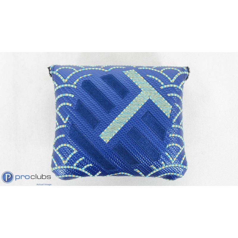 Rare! Bettinardi Blue Carbon Fiber T-Hive Mallet Headcover – 400857
