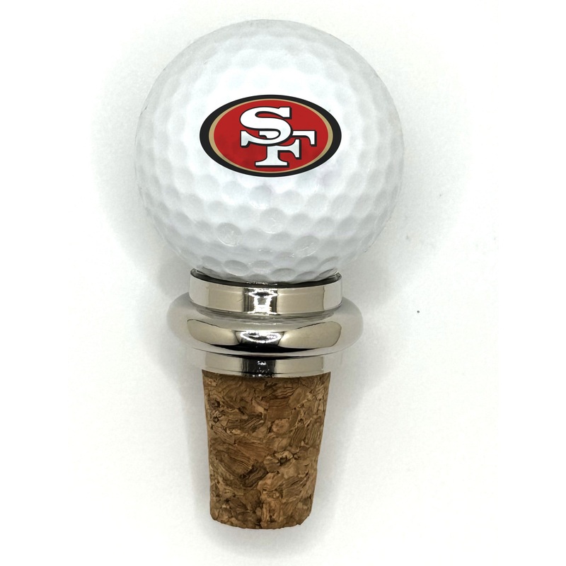 Team Golf SF 49ers Cork Wine Stopper