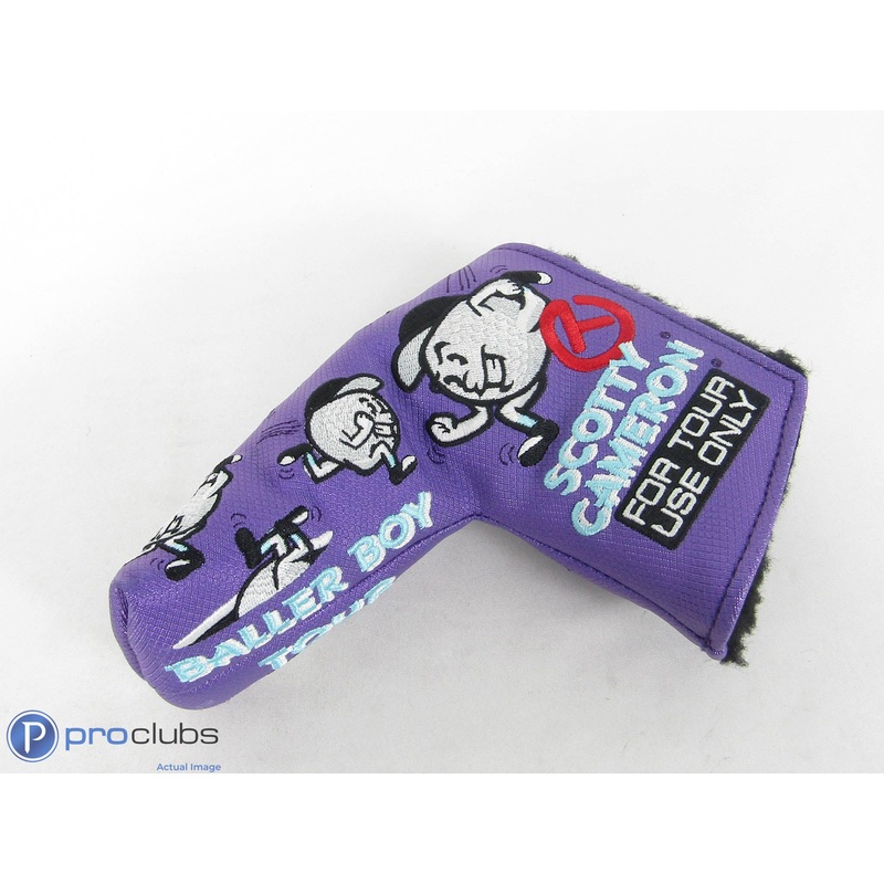 Circle T! Scotty Cameron Purple “Baller Boy” Blade Headcover- 443133