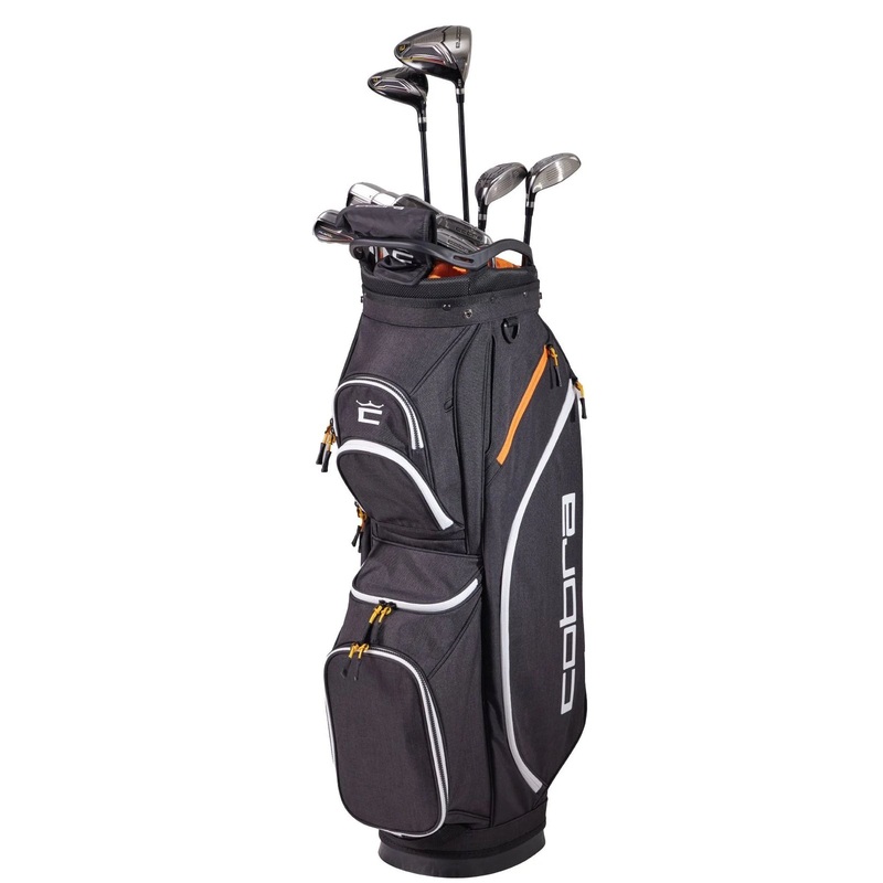 Cobra Fly-XL Complete Golf Set w/ Cart Bag Steel Stiff Flex Right Hand – Shop Worn