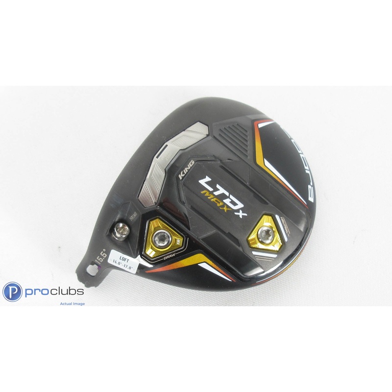 Excellent! Left Handed Cobra King LTDx MAX 15.5* – 3 Wood – Head Only – L/H 366954