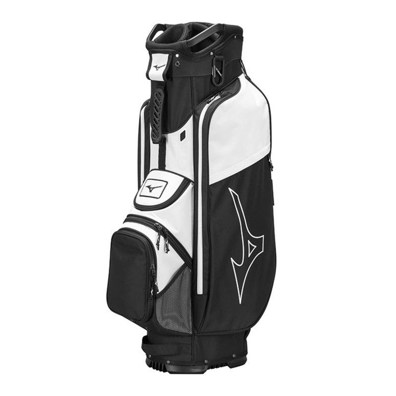 Mizuno Lightweight Golf Cart Bag – White/Black