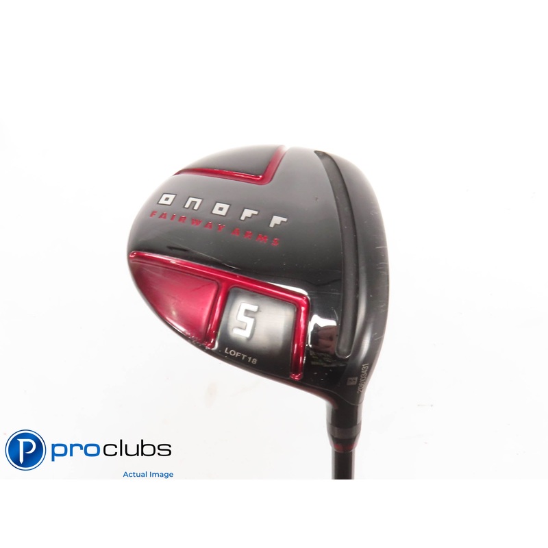 ON OFF Fairway Arms 18* 5 Wood – Labo Spec Stiff Flex – 431084