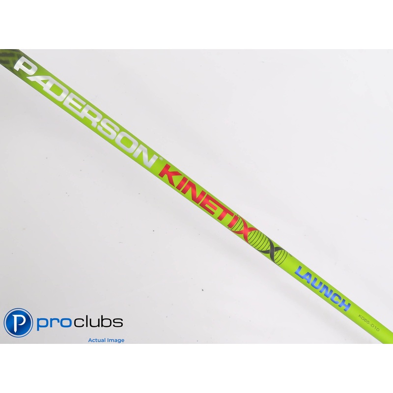 PADERSON KINETIXX BALLISTIC KG65-D10 Senior DRIVER SHAFT w/ TaylorMade #441196
