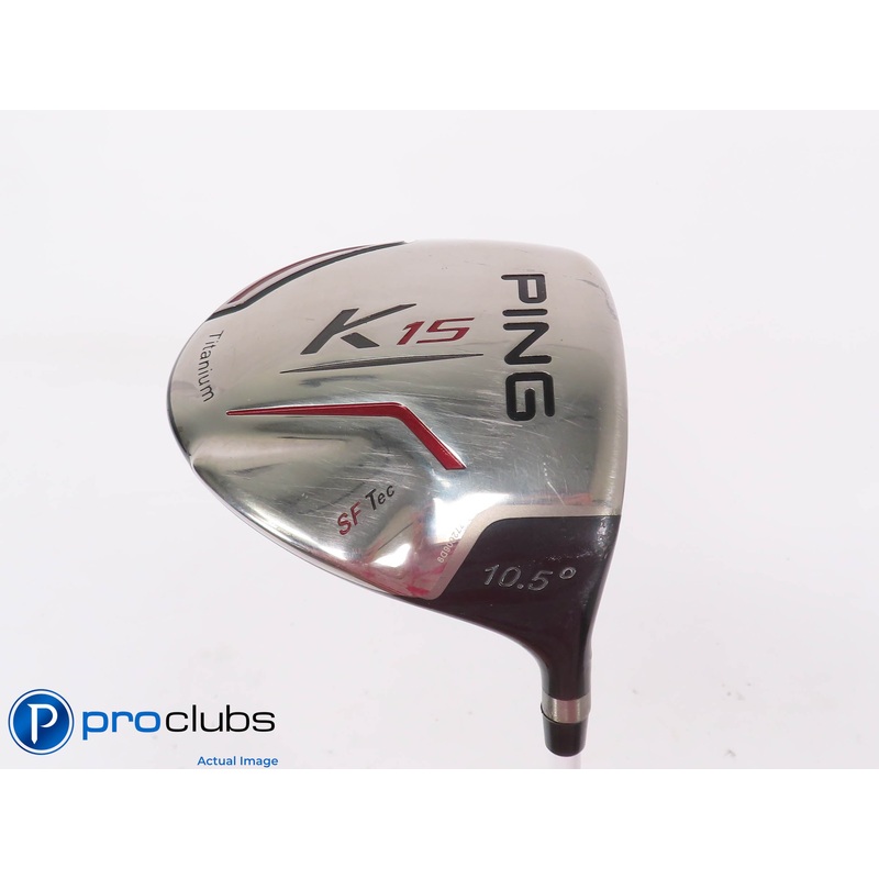 Ping K15 SF-Tec Titanium 10.5* DRIVER -Diamond Tour FGS Plus Regular Flex 448518