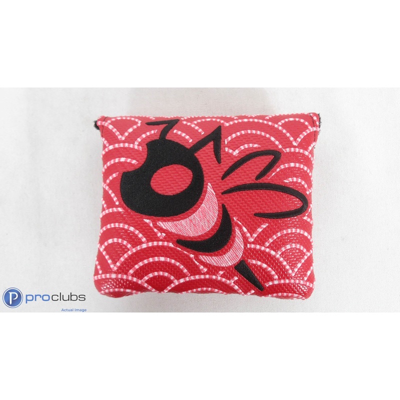 Rare! Bettinardi Red Carbon Fiber Stinger T-Hive Mallet Headcover – 400860