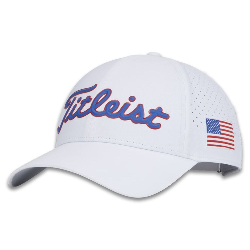Titleist Players Tech Golf Cap White/Navy/Red – 24 Men