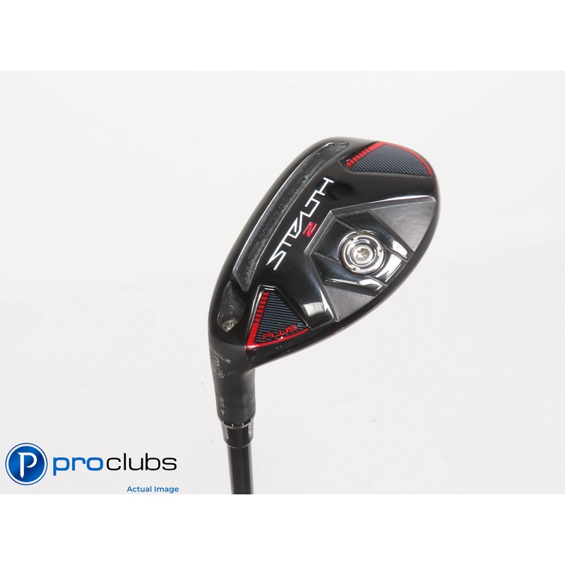 Left Handed TaylorMade Stealth2 PLUS 19.5* 3 Hybrid – Kai’li Red Stiff – 410904