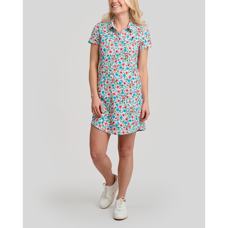Little Shop of Florals Women’s Polo Dress